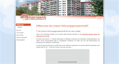 Desktop Screenshot of horizont-eg.de